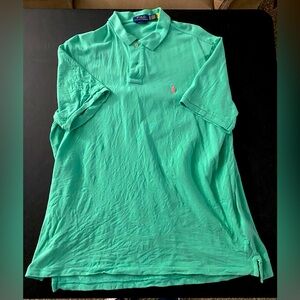 Mens XL Ralph Lauren Polo Short Sleeve Dress Shirt